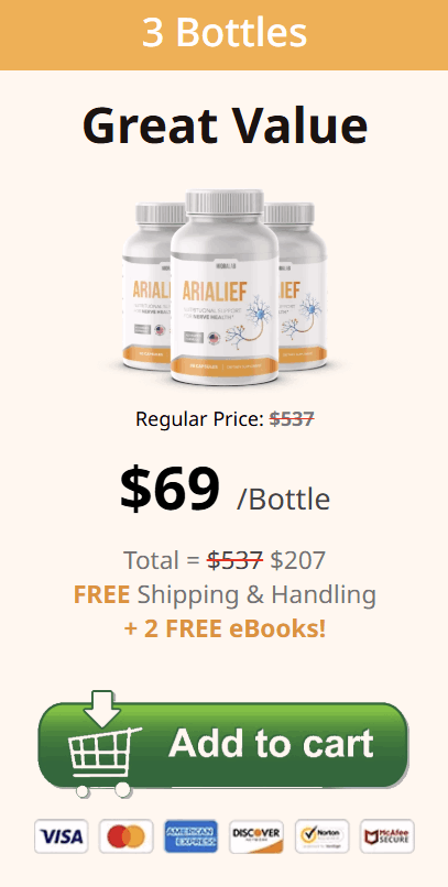 Arialief 3 bottle
